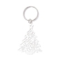 Рождественские елки 201 подвесные украшения из нержавеющей стали, с 304 кольцами для ключей из нержавеющей стали