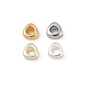 Spacer бисер латунные, треугольные