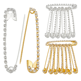 16 шт. 2 цветное железо с булавкой из хрустальных страз, для рюкзака для одежды