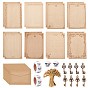 CRASPIRE Vintage Retro Writing Letter Stationery & Blank Mini Paper Envelopes Kits, for Birthday Party Invitation Card Making