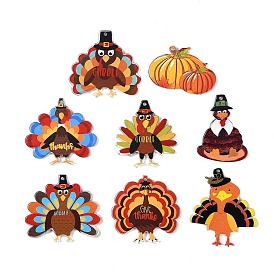 Thanksgiving Day Theme Acrylic Pendants