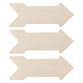 8шт. необработанная деревянная заготовка в форме стрелы