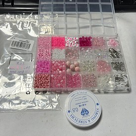 DIY-Sets zur Herstellung von Handybändern aus Glas- und Acrylperlen