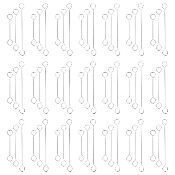 300шт 3 стили 304 подвески из нержавеющей стали, вставлять ссылки