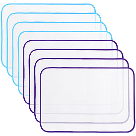 8шт. 2 цветной полиэстеровый термостойкий гладильный коврик, защитная изоляционная прокладка из ткани