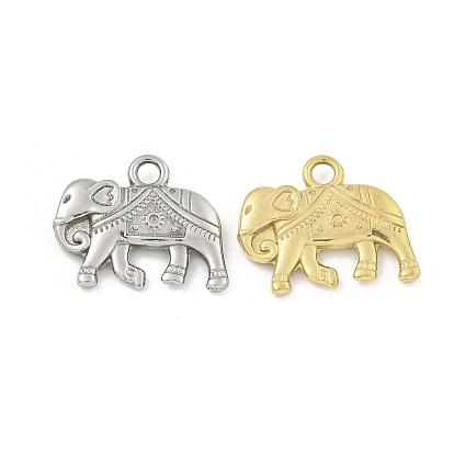 Ионное покрытие (ip) 304 подвески из нержавеющей стали, очарование слона