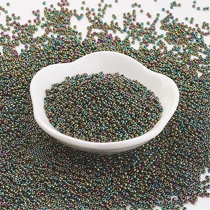 Японский бисер toho, круглые, металлических цветов