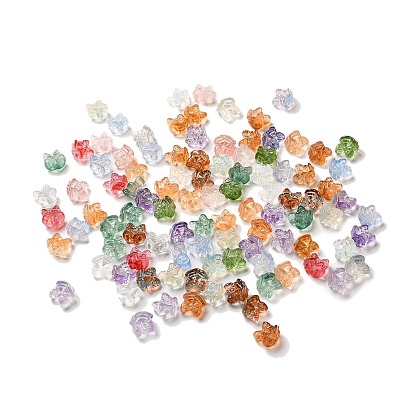 Transparent Glass Beads, Bell