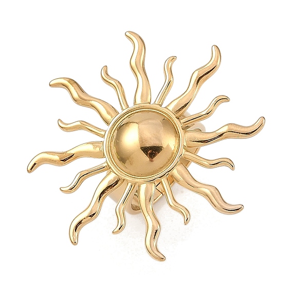 304 кольца из нержавеющей стали для женщин, солнце