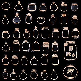 2 Stile wasserdichte selbstklebende Stempelaufkleber-Sets, diy hand lesezeichen dekoration aufkleber