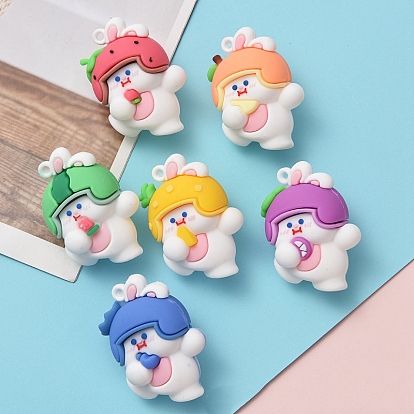 Пластиковые подвески из пвх, кролик