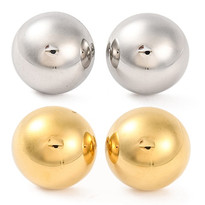 304 из нержавеющей стали серьги, полукруглый