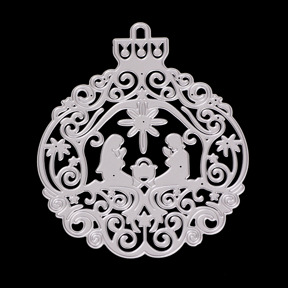 Frame Metal Cutting Dies Stencils, for DIY Scrapbooking/Photo Album, Decorative Embossing DIY Paper Card, Human