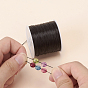 Flat Elastic Crystal String, Elastic Beading Thread, for Stretch Bracelet Making, Dyed