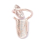 Brass Micro Pave Cubic Zirconia Fingernail Rings, Nail Cover Ring, Lips
