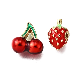 Латунь эмаль бисера, стойки покрытие, долговечный, без свинца и без кадмия, реальный 18 k позолоченный