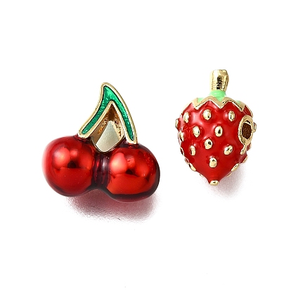 Латунь эмаль бисера, стойки покрытие, долговечный, без свинца и без кадмия, реальный 18 k позолоченный