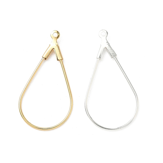 Латунные подвески, без свинца и без кадмия, слеза