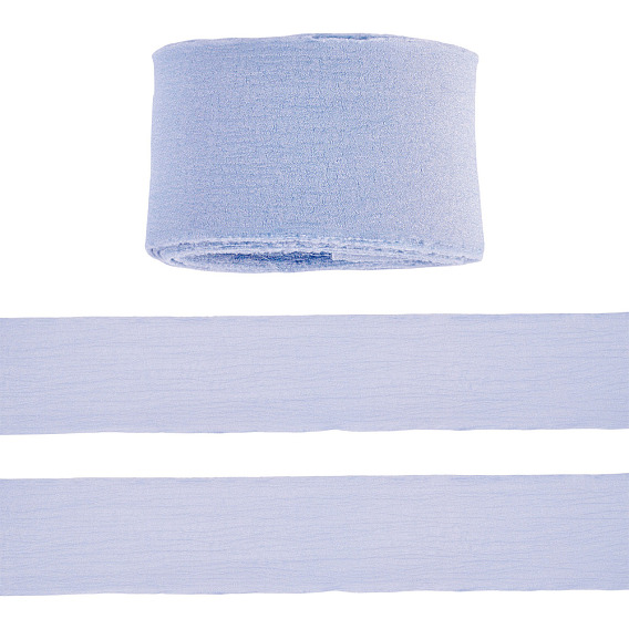 3 рулоны бахромчатой полиэфирной ленты, необработанный край проволочная лента, аксессуары для одежды, для упаковки подарков