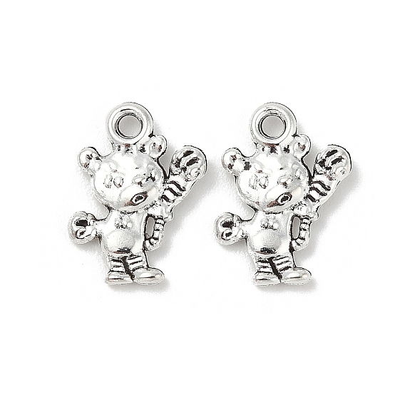 Сплавочные подвески тибетского стиля, подвески в форме кошки