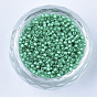 Pearlized Cylinder Seed Beads, Uniform Size