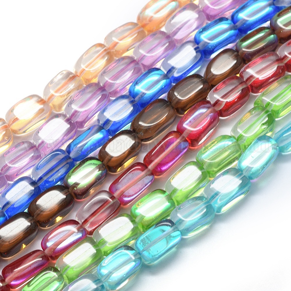 China Factory Synthetic Moonstone Beads Strands, Holographic Beads