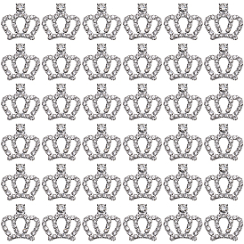 50шт. смоляные стразы-кабошоны, корона