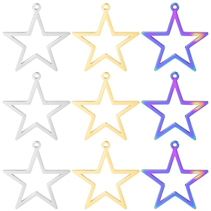 304 подвески из нержавеющей стали, звезда очарование