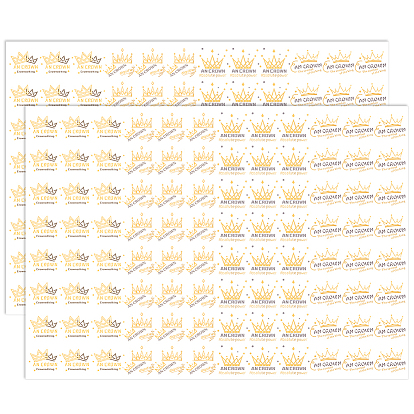 Пэт-пленка узор короны керамика глина вода переводная бумага, переводные декали под глазурью