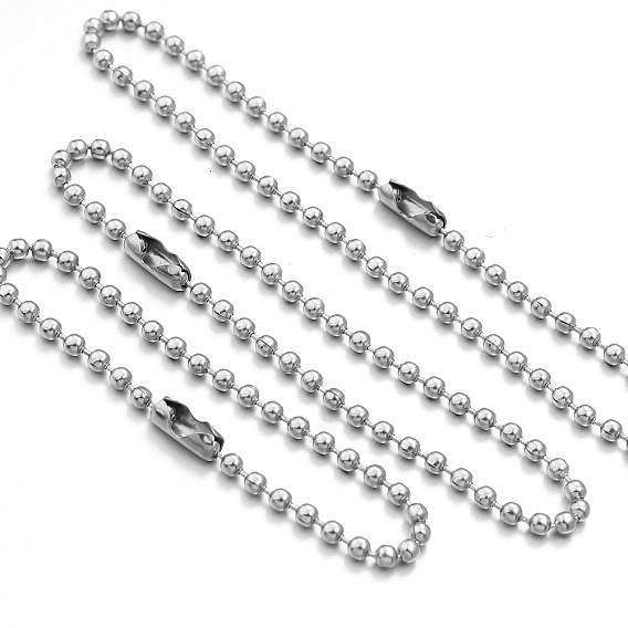 201 цепочки для подвесных бирок из нержавеющей стали