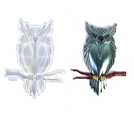 Owl on the Branch DIY Silicone Molds, Resin Casting Molds, For UV Resin, Epoxy Resin Decoration Making