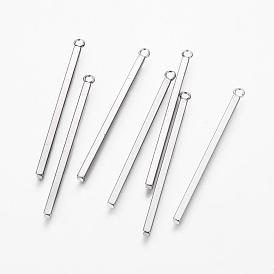 304 Stainless Steel Pendants, Bar