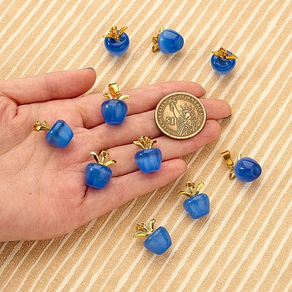 10 шт яблочный драгоценный камень подвеска кристалл кварц лечебные подвески из натурального камня опал пряжка для ювелирных изделий ожерелье серьги изготовление ремесел