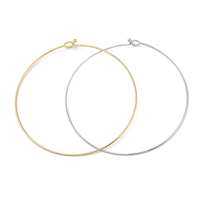 Колье-чокер из латуни с покрытием стойки, без свинца и без кадмия, долговечный