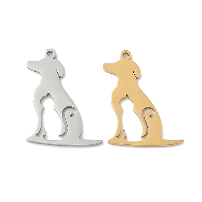 304 подвески из нержавеющей стали, лазерная резка, собачий шарм