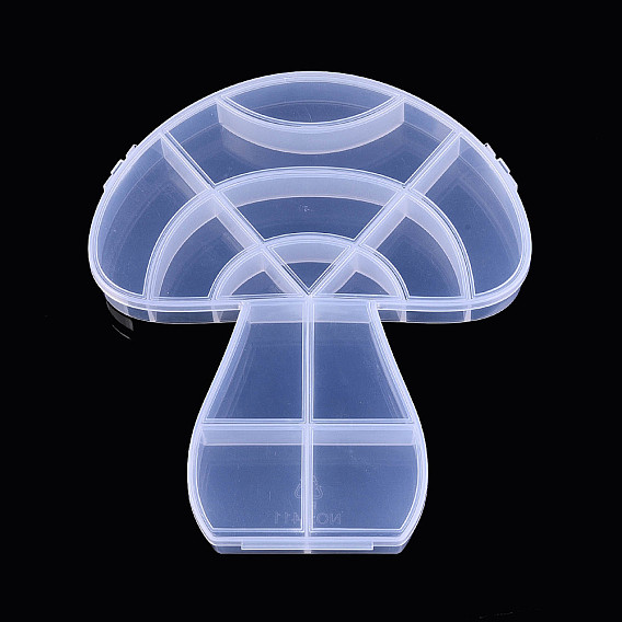 Осенние грибы 14 пластиковые контейнеры для хранения бусин с откидной крышкой