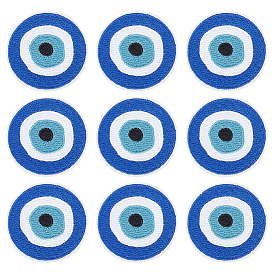 Рисунок сглаза ткань компьютерная вышивка утюгом/пришиванием заплаток