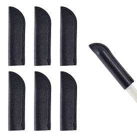 6Защитный чехол для ручки из искусственной кожи, крышка ручки