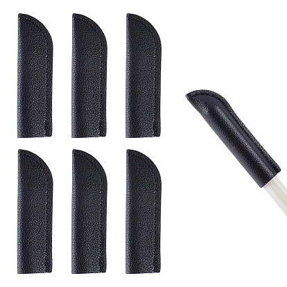 6Защитный чехол для ручки из искусственной кожи, крышка ручки