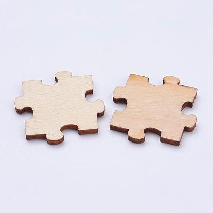 Wood Cabochons, Puzzle