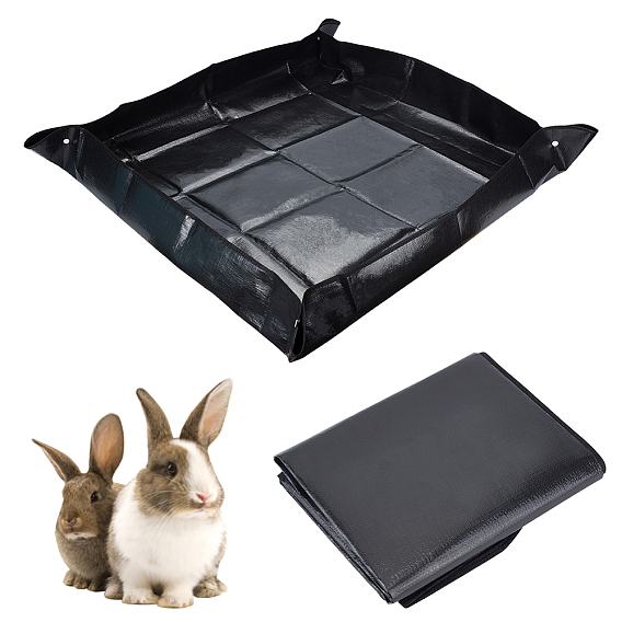 Пластиковый коврик для пересадки садовых растений, подложка для пересадки, водонепроницаемый и утолщенный, квадратный