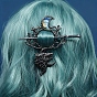 Alloy Hair Forks, Moon