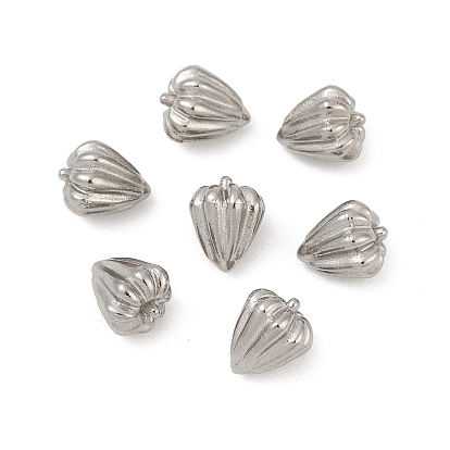 304 из нержавеющей стали бусы, бутон, без отверстия 