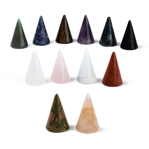 Подставки для колец с драгоценными камнями, форма конуса