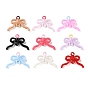 Alloy Enamel Pendants, Bowknot Charms