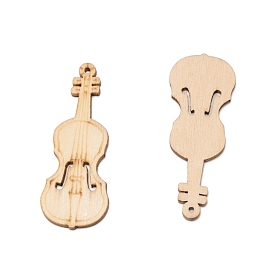 Wood Big Pendants, Violin