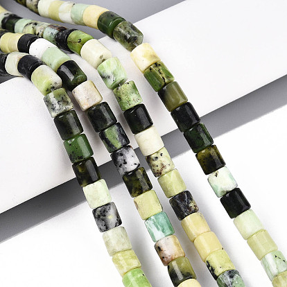 Природные серпантину нитей бисера, колонка