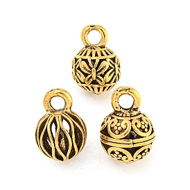 Tibetan Style Alloy charms, Cadmium Free & Lead Free, Bell