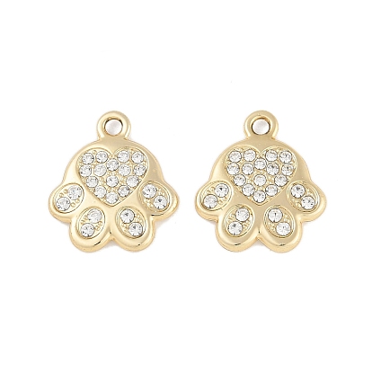 Подвески из сплава и страза, лапа