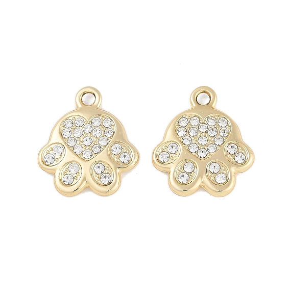 Подвески из сплава и страза, лапа